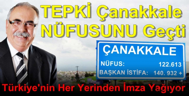 140 Bin Kişi Hep Bir Ağızdan  “BAŞKAN İSTİFA”
