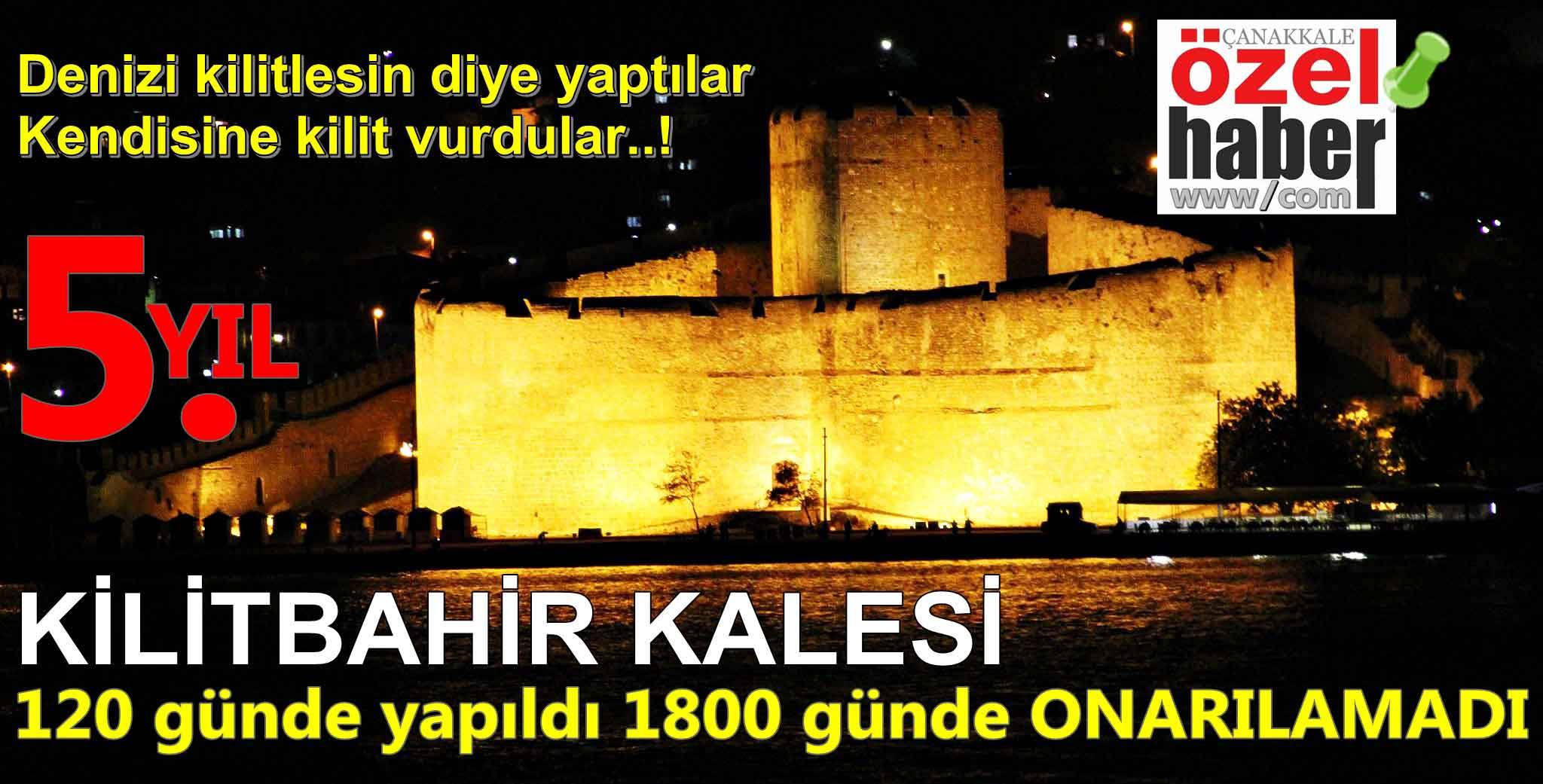 120 günde yapıldı 1800 günde onarılamadı