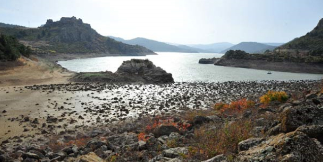 Çöl değil Atikhisar Barajı