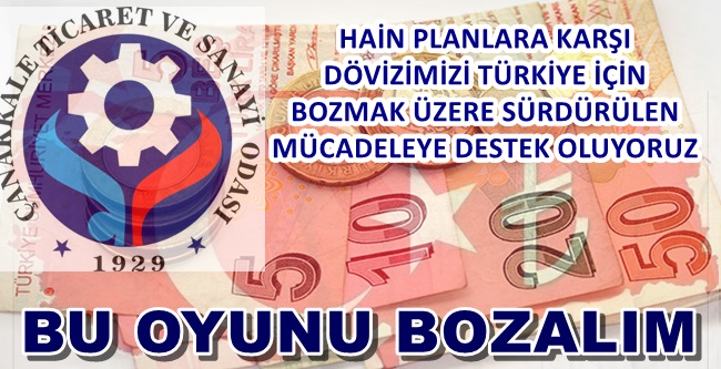 ÇTSO’dan kampanyaya tam destek