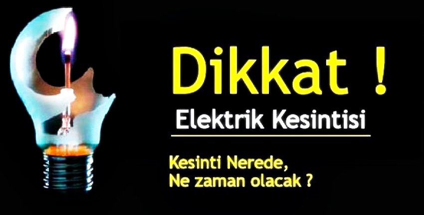Elektrik Kesintisi Var!