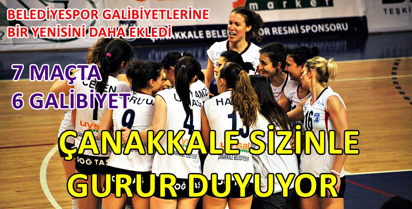 ÇANAKALALE SİZİNLE GURUR DUYUYOR