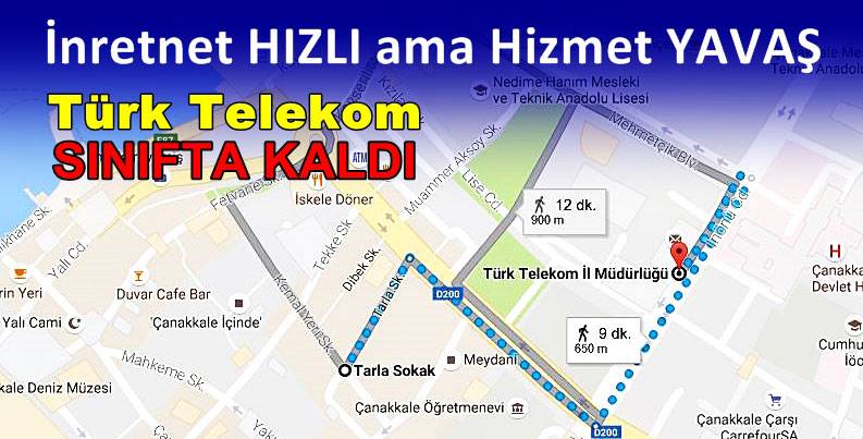 Net hızlı ama hizmet yavaş