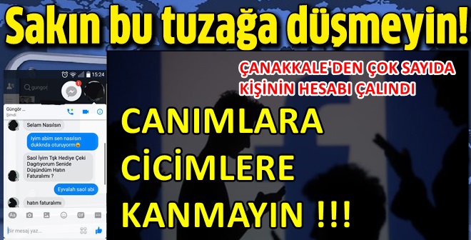 SLM CANIM KANDA SENİ DOLANDIRAYIM