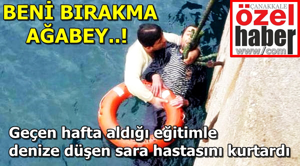 Tereddüt Etmeden Atladı..!