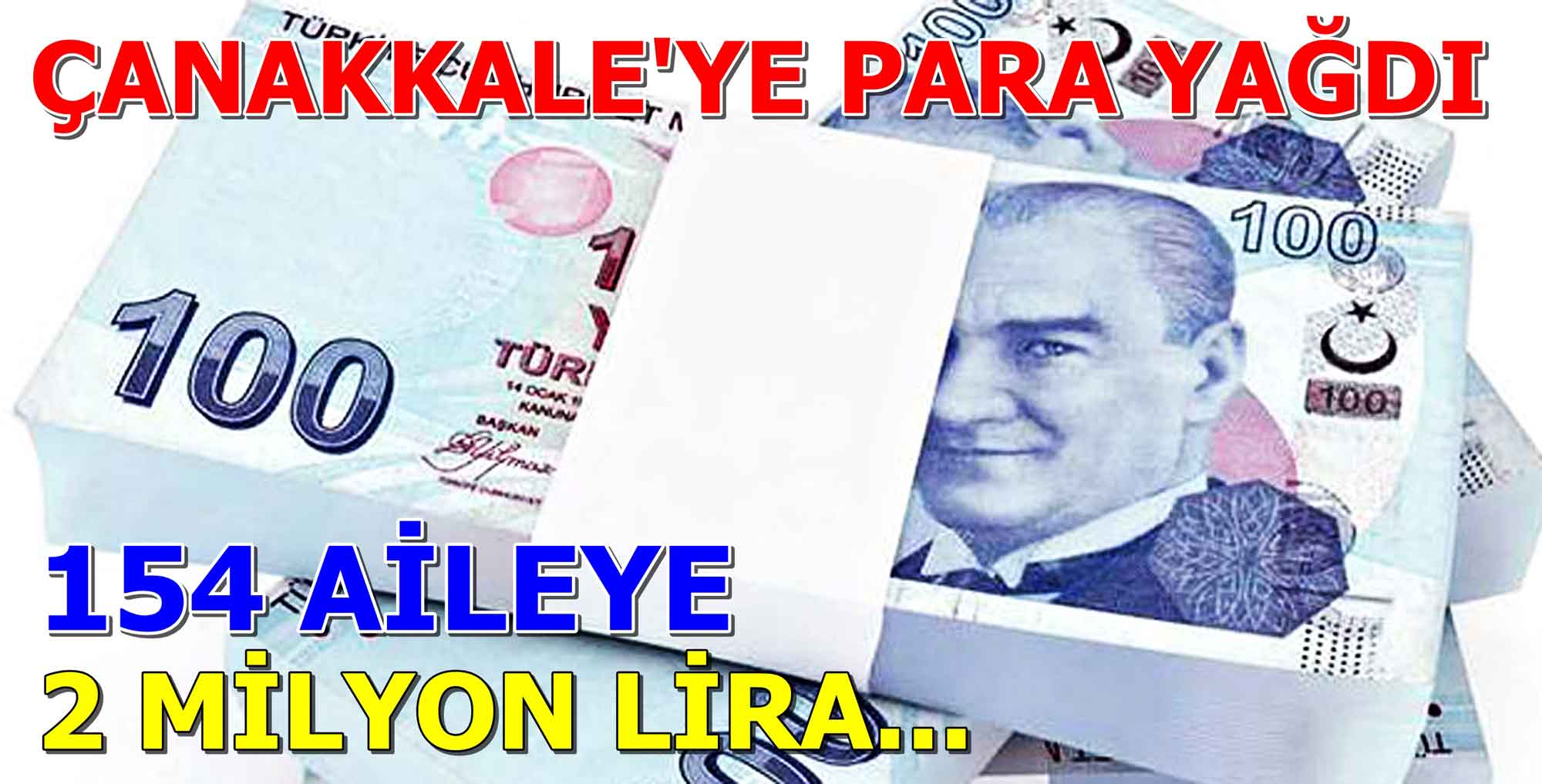 Destek Bakanlıktan Geldi