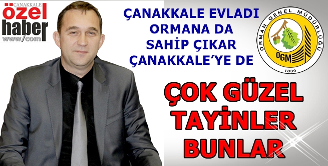 ÇOK GÜZEL TAYİNLER BUNLAR