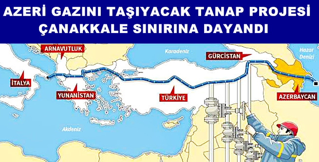 TANAP Çanakkale Kapısında