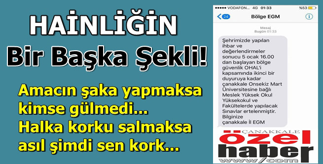 HADSİZLER..!