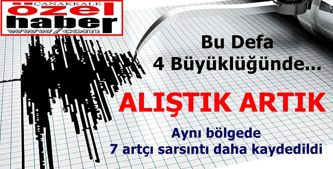 Depremin Adı AYVACIK..!
