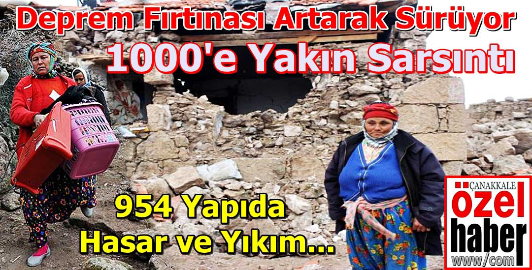 Deprem de, Zarar da Artıyor..!