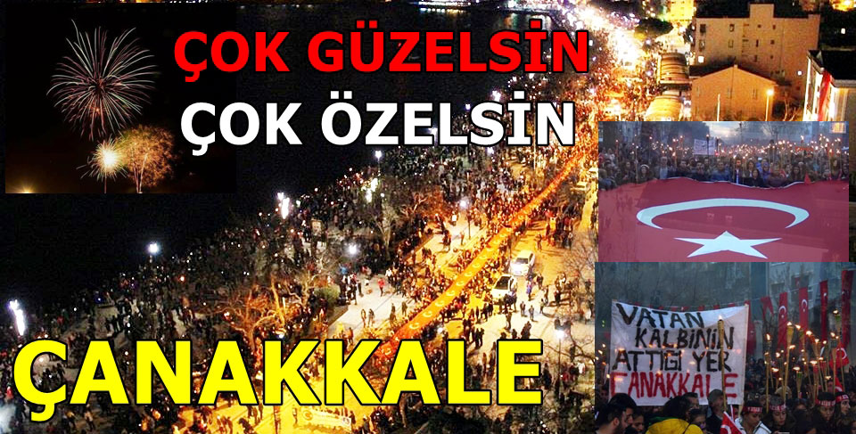 ÇANAKKALE SEL OLDU AKTI