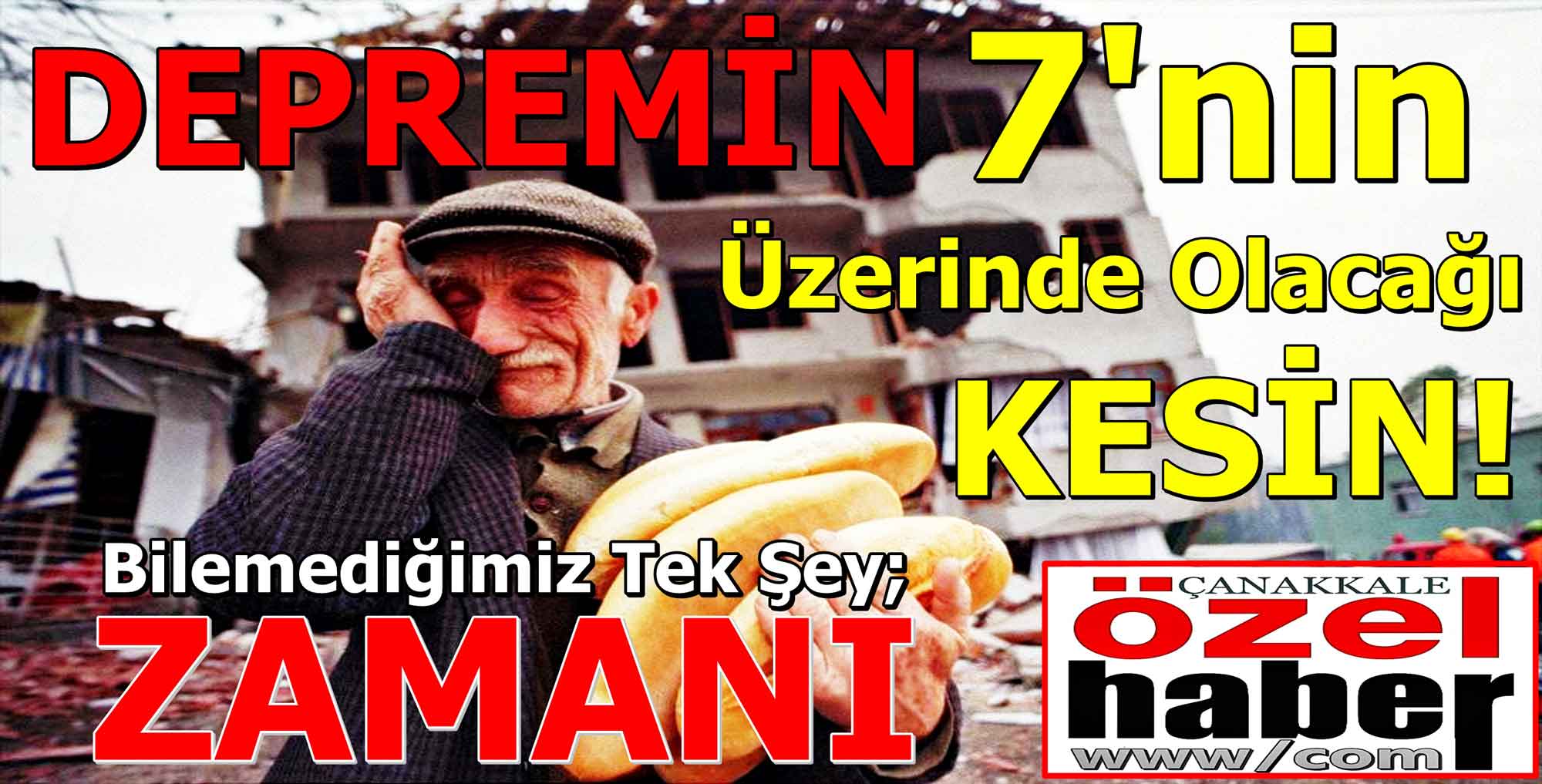 ÇANAKKALE’DE 4 BİN DEPREM KAYDEDİLDİ