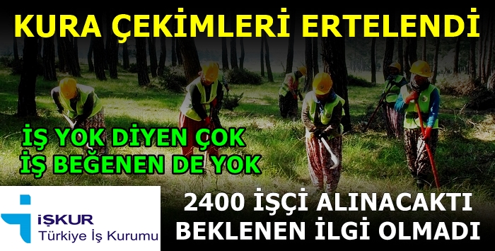 İŞ VARDI DA BİZ Mİ GİRMEDİK !