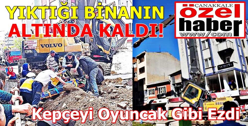 OPERATÖR KABİNDE SIKIŞTI..!