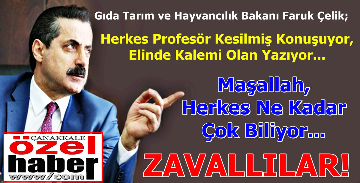 ÇANAKKALE’DEN SERT YANIT..!