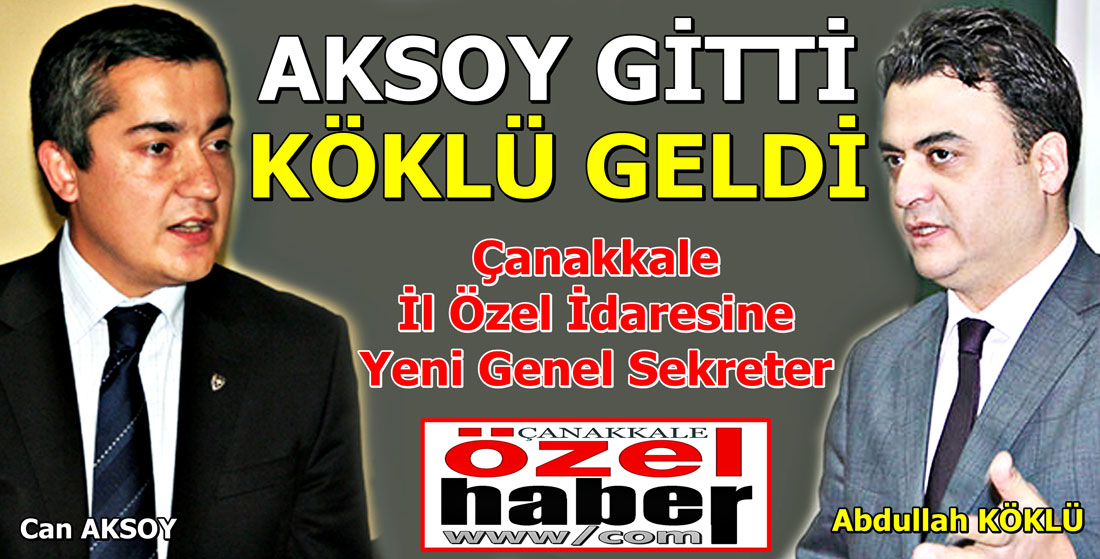 ÇANAKKALE’DE KÖKLÜ DEĞİŞİM..!