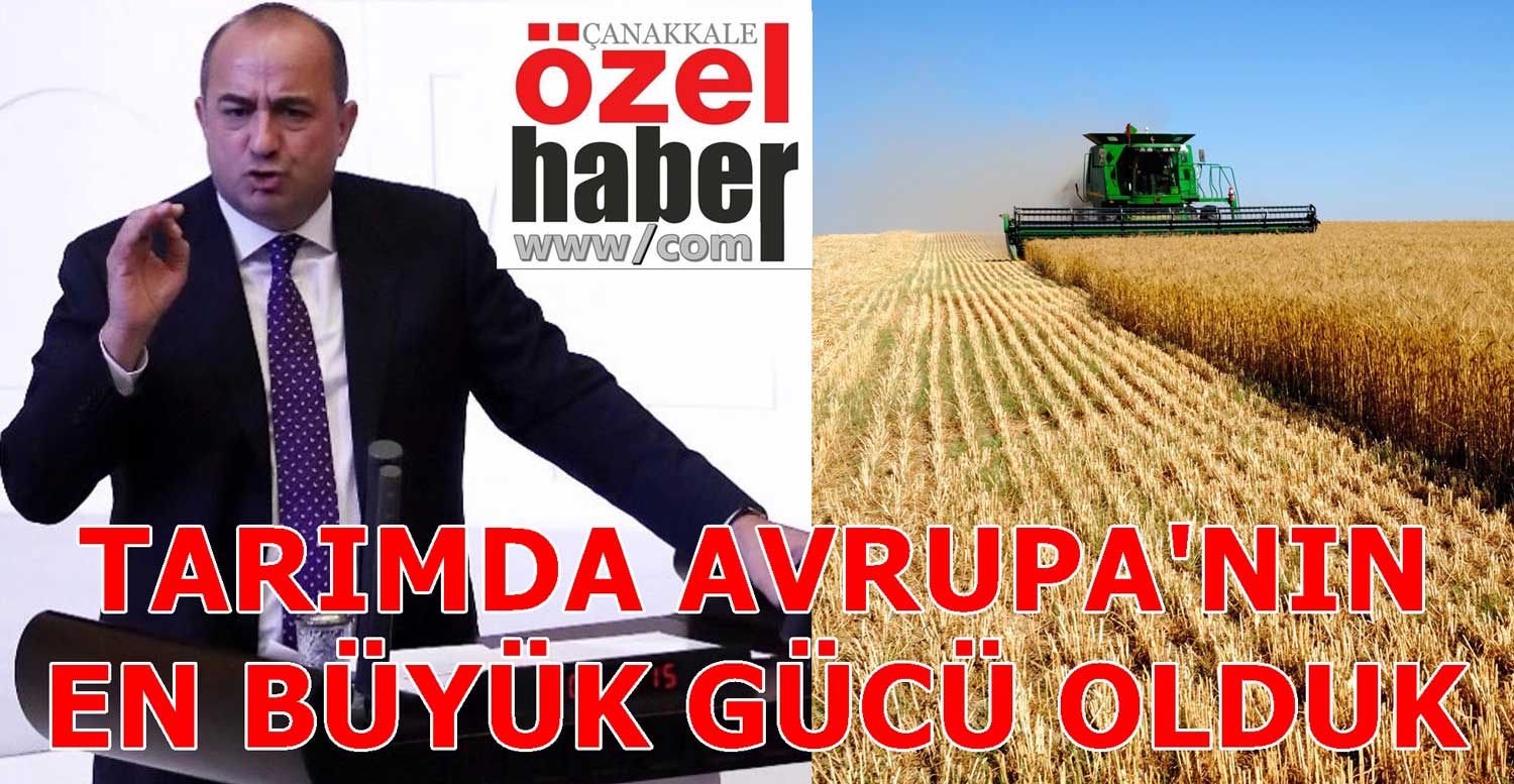 TARIM BİZİM İŞİMİZ