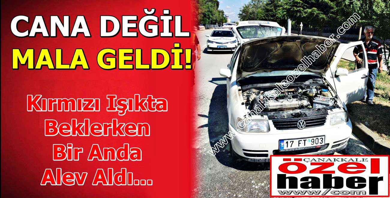 GÖZÜNÜN ÖNÜNDE YANDI..!