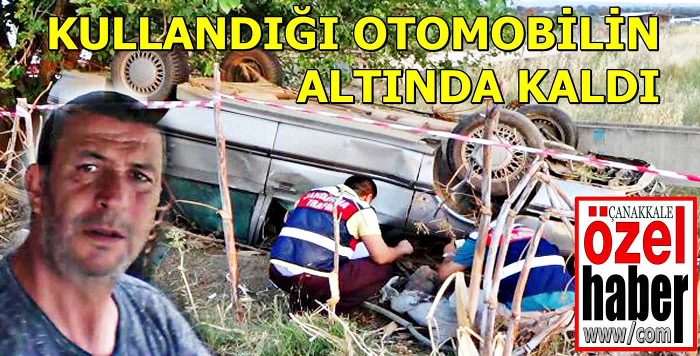 TAKLA ATAN ARAÇTA HAYATINI KAYBETTİ