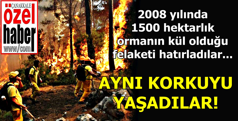 BİR KIVILCIM YETTİ..!