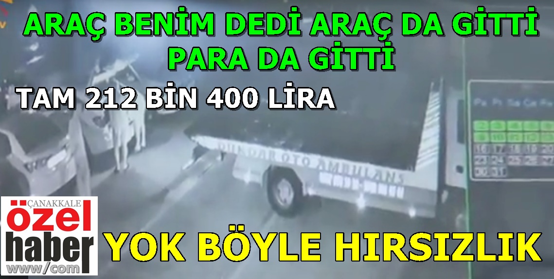 HEM ARABASINDAN HEM PARASINDAN OLDU