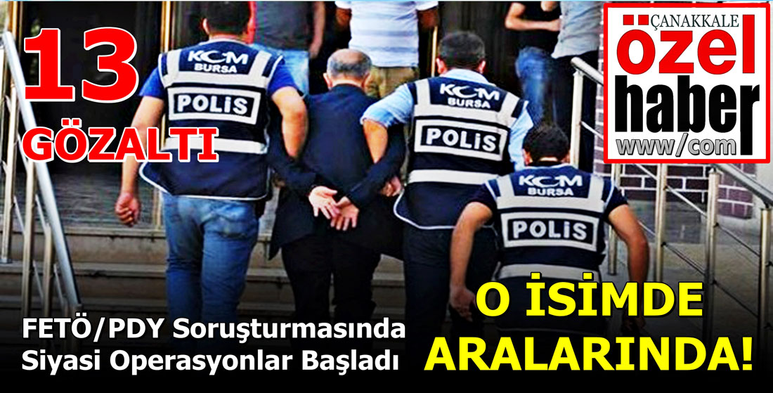 AK PARTİ’DE İÇ TEMİZLİK..!