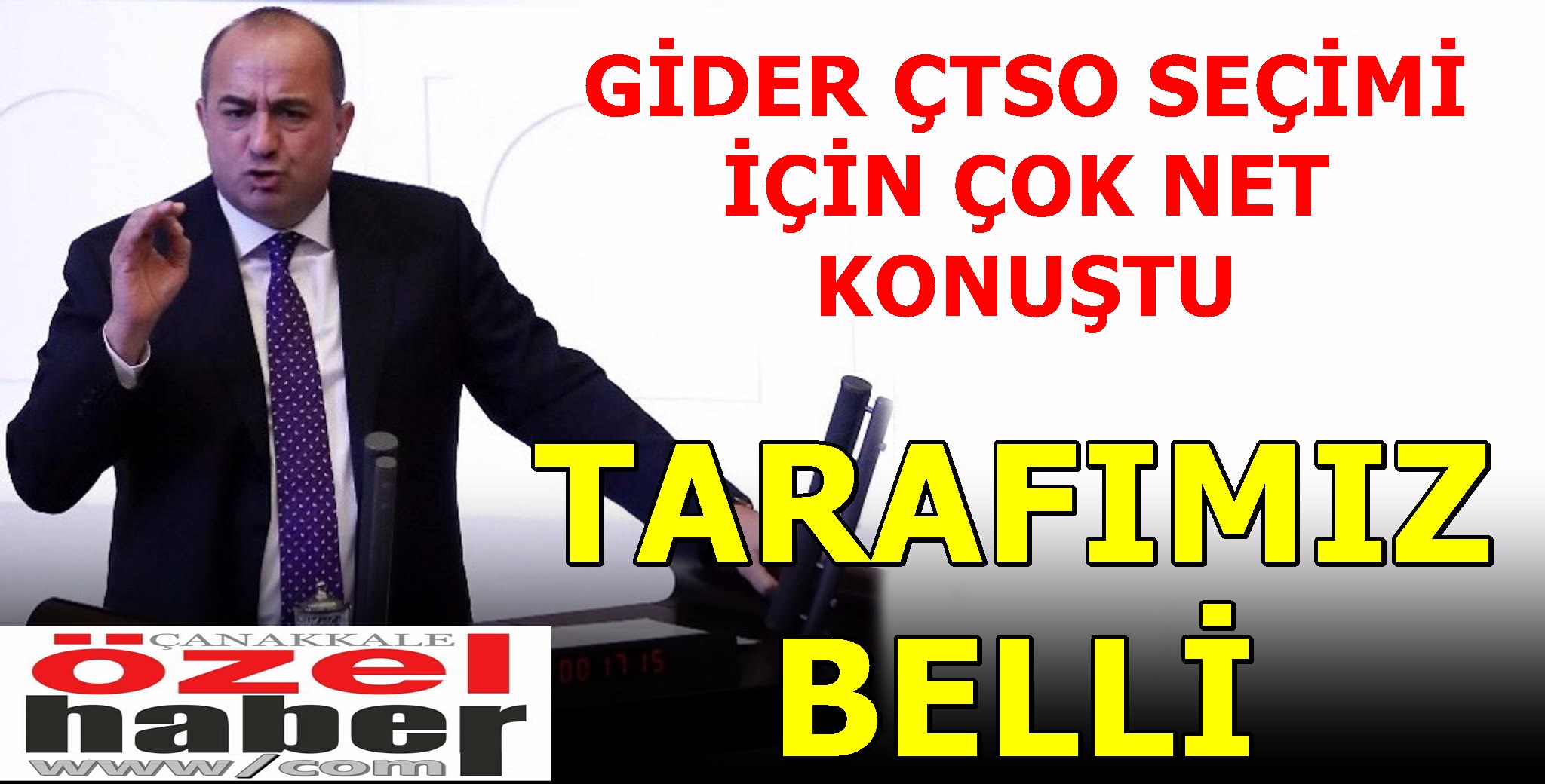 ÇANAKKALE’NİN TARAFINDAYIZ