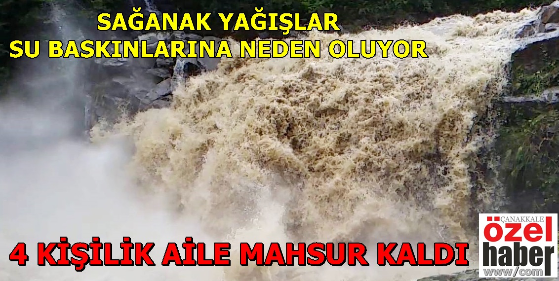 YAĞMUR YAĞDI BÖYLE OLDU