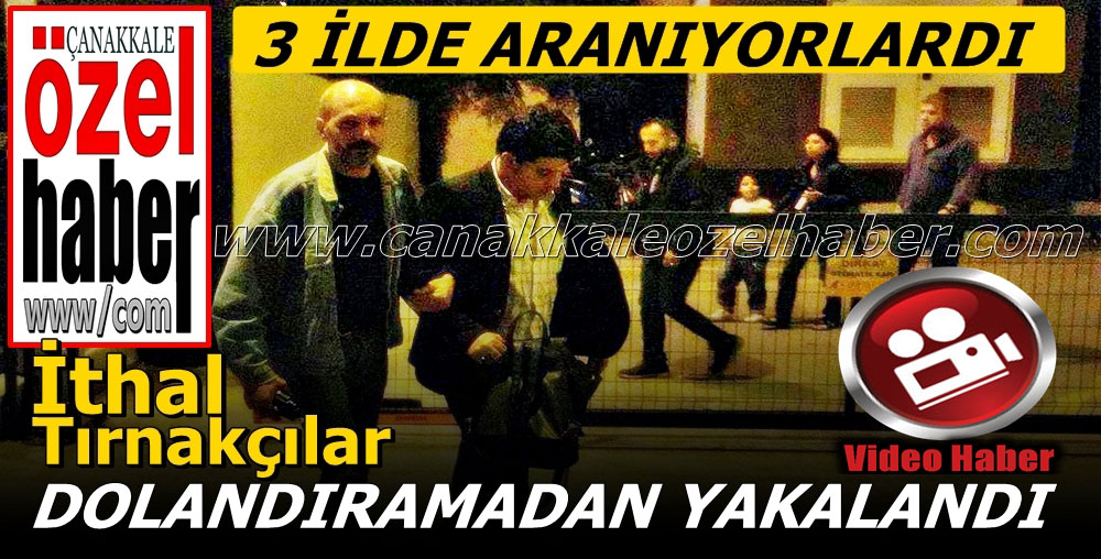 POLİSİN DİKKATİNDEN KAÇAMADILAR..!