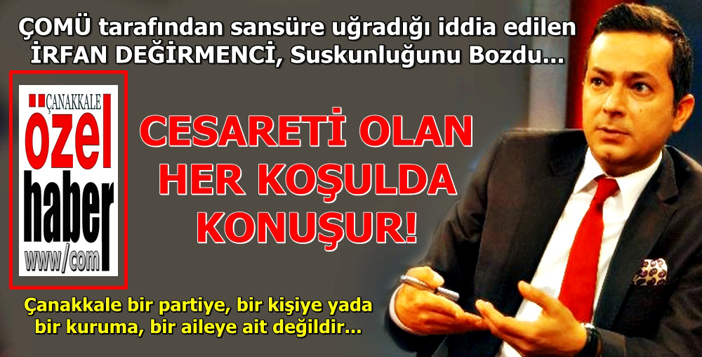 ÇANAKKALE BİRİLERİNİN DEĞİL HEPİMİZİN..!