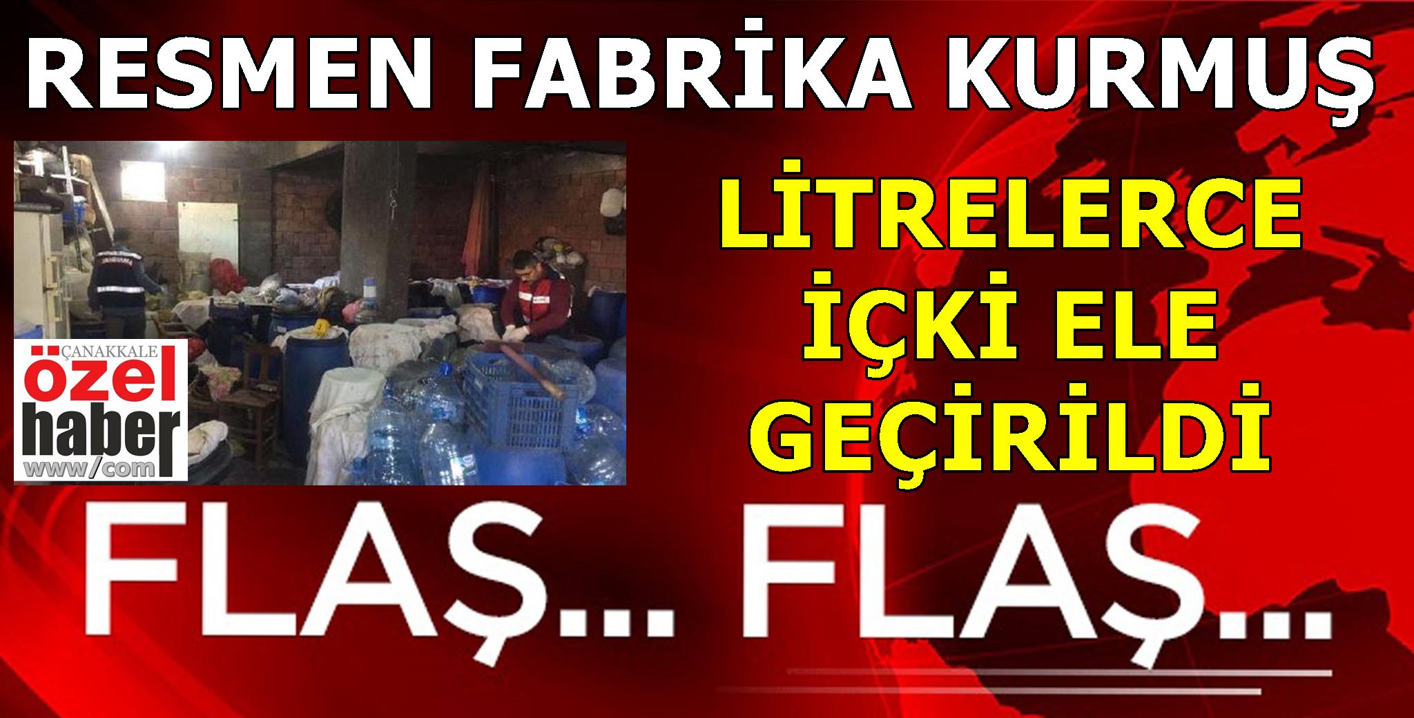 KAÇAK ÜRETİYOR VERESİYE SATIYOR