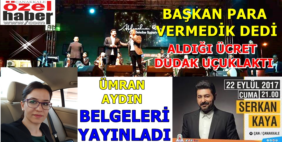 HANİ ÜCRET ALMAMIŞTI BAŞKAN..!
