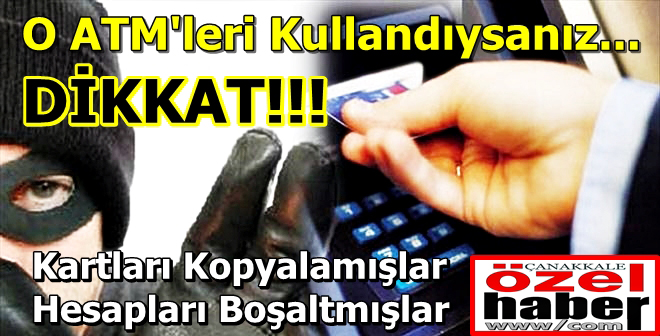 ATM’DE KAMERA TUZAĞI..!