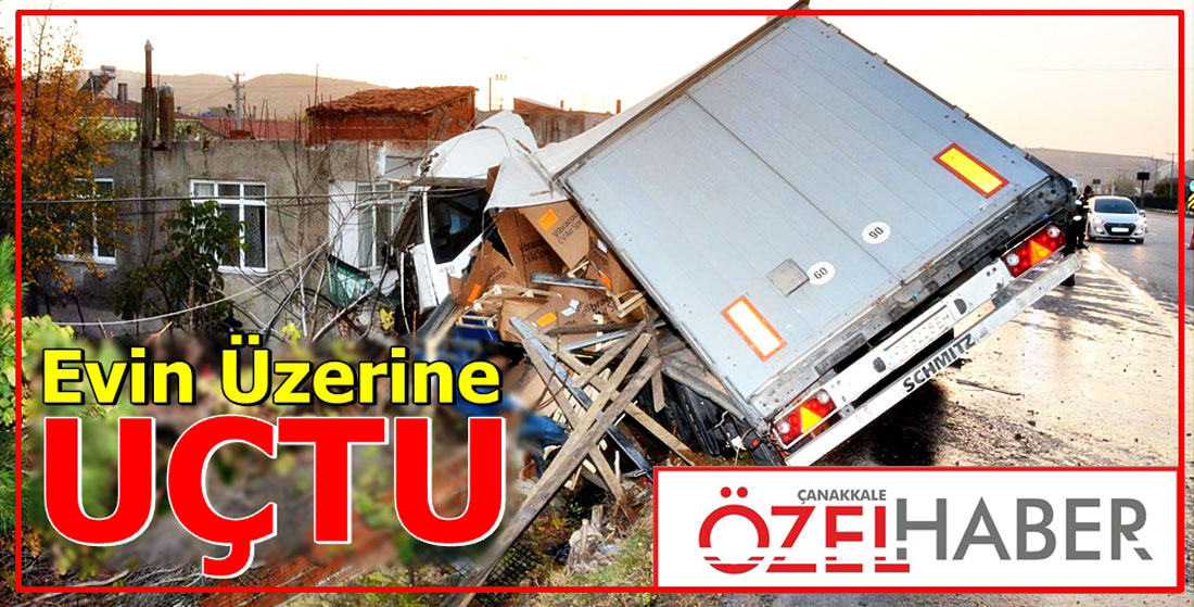 ALKOL ŞOFÖRÜ, ŞOFÖR TIRI ÇARPTI..!