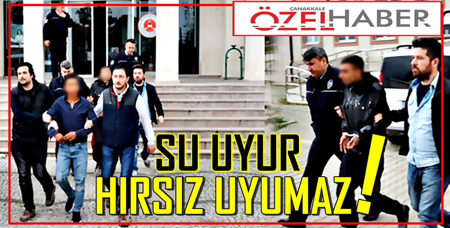 GÜVENLİK KAMERALARINA YAKALANDILAR..!