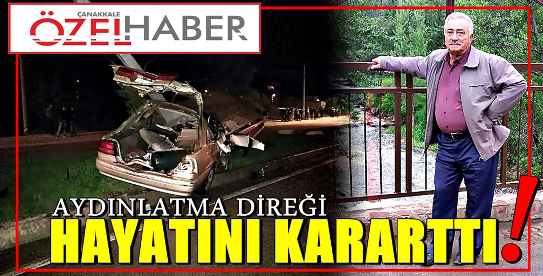 DİREĞE OK GİBİ SAPLANDI..!