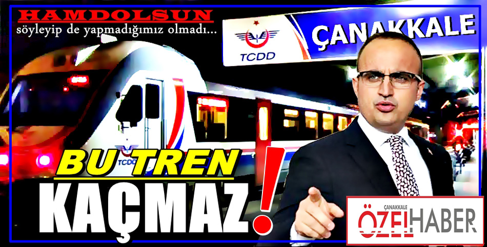 ÖNCE KÖPRÜ ŞİMDİ TREN..!
