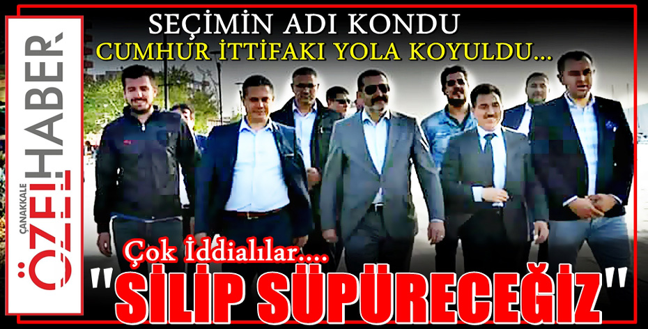 “ÇANAKKALE’DE TARİH YAZACAĞIZ”