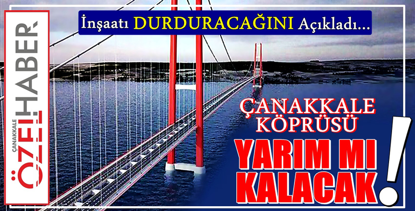 EKONOMİYE BİR ŞEY KATMAYACAK..!