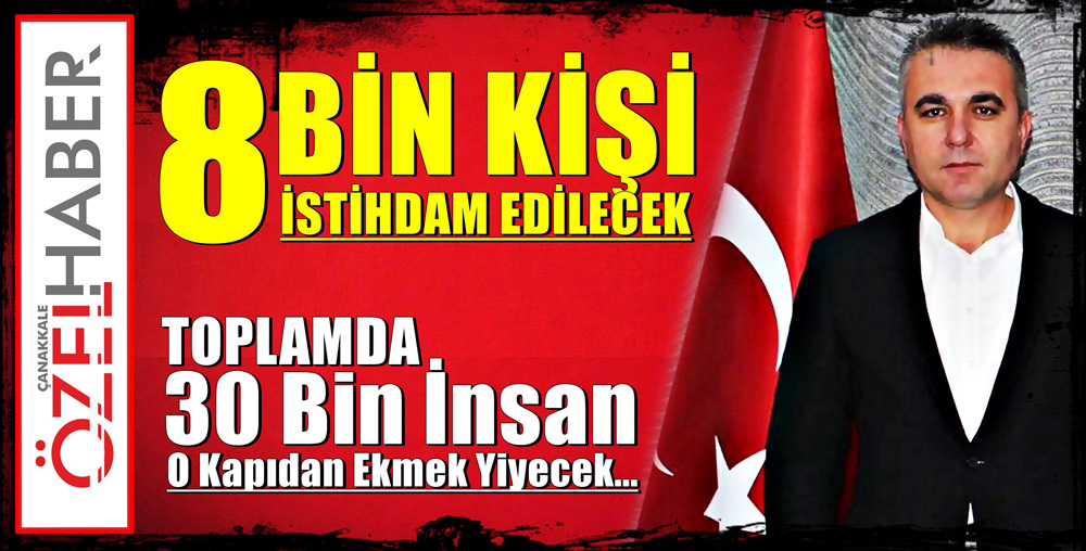 EKONOMİYE CAN, İŞSİZLİĞE DERMAN OLACAK..!