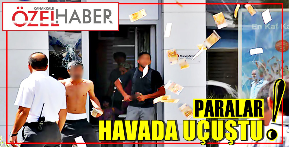 PARALARI SAÇTI KAÇTI..!