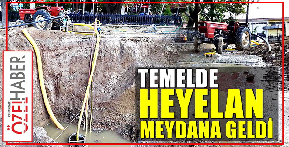 İNŞAAT DURDU, ÇEVRE BOŞALTILDI..!