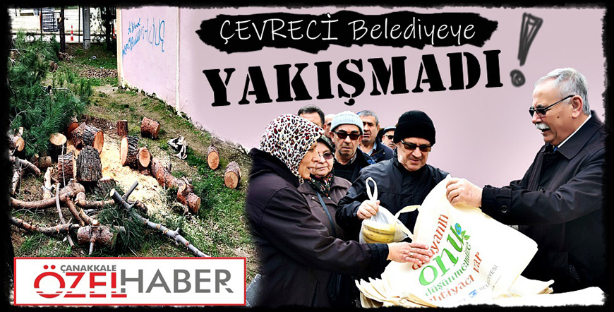 VATANDAŞ DİKTİ, BELEDİYE BİÇTİ..!