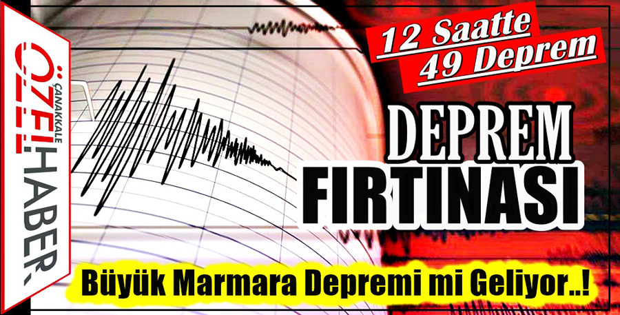 MARMARA BEŞİK GİBİ SALLANIYOR..!