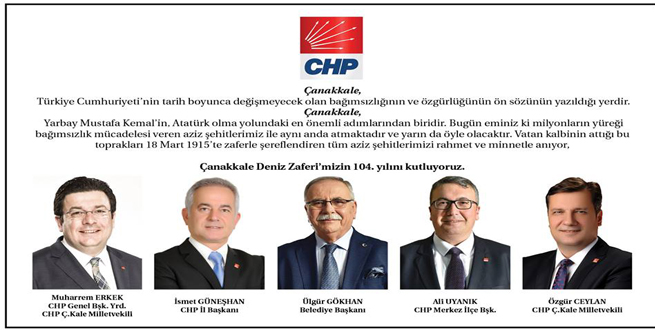 ÇANAKKALE DENİZ ZAFERİ