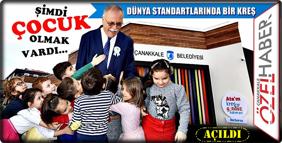 ÇANAKKALE’NİN ÇOCUKLARI “ATAM”A EMANET..!