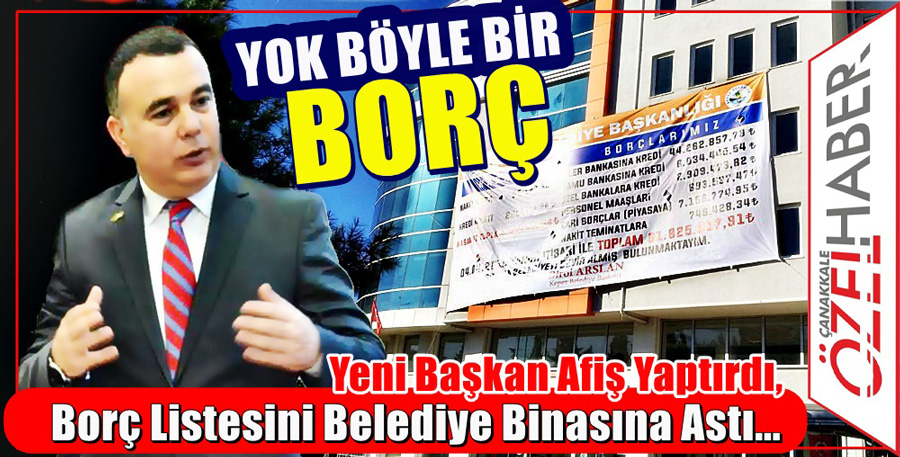 BORÇ ÇOK, PARA YOK..!