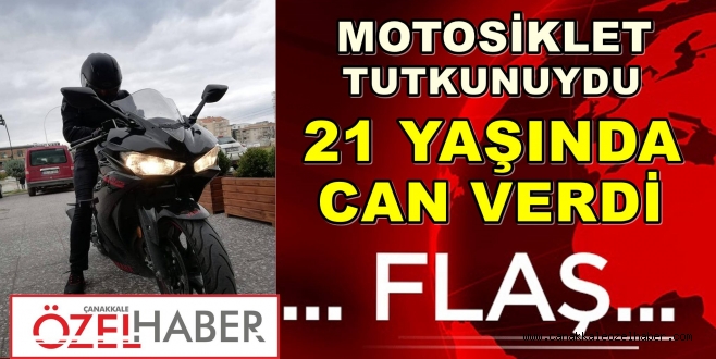 MOTOSİKLET YİNE CAN ALDI