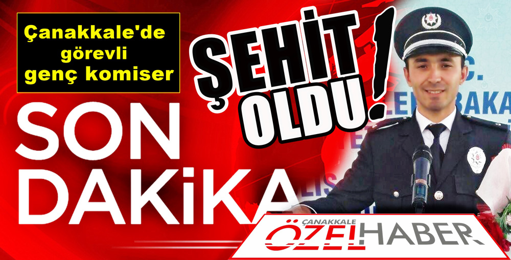 ÇANAKKALE POLİSİ YASTA..!